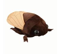 Sharplace Cigarra de Peluche, Ligero, 48 Cm, para Cumpleaños, Divertido Muñeco de Dibujos Animados, Decoración de Dormitorio para Niños Y Niñas, MarrÓn