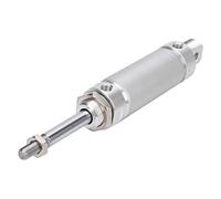 Sharplace Cilindro Neumático Mini Estándar de Doble Efecto con, 125 mm
