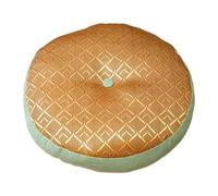Sharplace Cojín de Suelo Redondo de 40 Cm para Meditación Y Lectura, Relleno de Algodón PP Suave, Multifuncional para Y Ligero, fondo azul, tal como se describe
