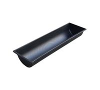 Sharplace Comedero para Ganado Alimentador para Cabras Abrevadero para Animales Y Contenedor de Pienso de Material PP Engrosado Y Resistente Adecuado para Ovej, 30 Cm X 18 Cm Negro