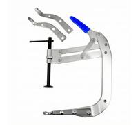 Sharplace Compresor Resortes Válvula Forjado Manual, Compresor Resortes Válvulas con Abrazara en C, Alicates, para Taller Mecánico, Garaje