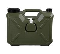 Sharplace Contenedor de Agua con Grifo, Cubo Transportador de Agua, a Prueba de Fugas, Gran Capacidad, Jarra Portátil para Acampar Al Aire Libre, Barbacoa, Verde, 18l