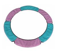 Sharplace Cubierta de Protector de Borde Almohadilla de Espuma Funda de Oxford Resistente para Trampolines con Estructura y Bandas Elásticas Adecuada para Niños, Ros Verde, 1.2M