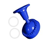 Sharplace Cubierta Protectora para Botones de Coche, Botón de Arranque, Diseño Exclusivo Y Decorativo para Interiores. Accesorio Compacto, Azul