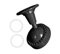 Sharplace Cubierta Protectora para Botones de Coche, Botón de Arranque, Diseño Exclusivo Y Decorativo para Interiores. Accesorio Compacto, Negro