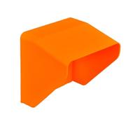 Sharplace Cubierta protectora para enchufes eléctricos exteriores, interruptor de pared, fácil de instalar, ideal para talleres y hoteles, Naranja