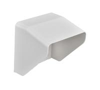 Sharplace Cubierta protectora para enchufes eléctricos exteriores, interruptor de pared, fácil de instalar, ideal para talleres y hoteles, Blanco