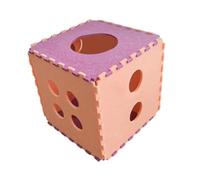 Sharplace Cubo Katzenkratzer Spielhaus Toyos para Rascar para Moler Las del Ensamblaje Versátil: Panel de Fieltro Engrosado de Lugar Espesado, 40x40x40cm