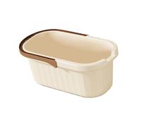 Sharplace Cubo para Fregona de Limpieza, para Lavar Autos, Cesto de Ropa Portátil, Cesto de Almacenamiento para Playa, Lavandería, Jardinería, Camping, Café Pequeño, Individual