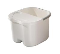 Sharplace Cuenca de baño para los pies para los pies, la bañera de remojo, del pie con la manija, Pequeño con Tapa