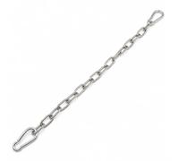 Sharplace Cuerda de Acero Inoxidable Cable Extensor de Entrenamiento con Mosquetones Reforzados y Longitud Regulable para Accesorios Acero 304 Resistente, 59 Cm