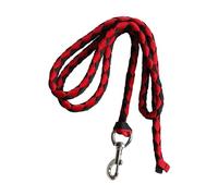Sharplace Cuerda para Caballo Cuerda de Correa de Entrenamiento Mosquetón Giratorio Material Resistente Apto para Equitación Ganado Mascotas Paseos, Rojo 4 Metros