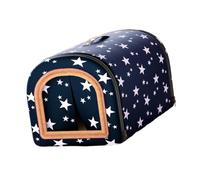 Sharplace Cueva para Gatos, Casa para Perros, Refugio de Invierno, Tienda Lavable para Mascotas, 2 Maneras de Usarla para Gatitos, Gatos Salvajes en El Patio TR, Estrella 50x40x34cm