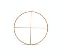 Sharplace de Bambú Bambú Móvil Decorativo Colgante Estructura Artesanal Base para Proyectos Diy Adecuado para Decoración del Hogar Dormitorio de Bebé Cuna Infantil, 30CM Con 20 Agujeros