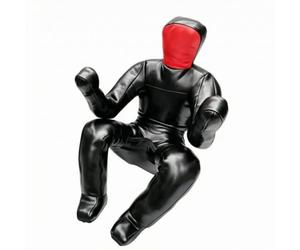 Sharplace de Entrenamiento Figura Robusta Muñeco para Impacto Exterior Brillante Material Flexibles Adecuado para Práctica Constante Actividades Deportivas, Rojo, 165/25KG