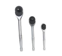 Sharplace de Trinquete de 3 Piezas con Accionamiento de 1/4 de Pulgada, 3/8 de Pulgada Y 1/2 Pulgada, Herramienta de Reparación Manual, Regalos