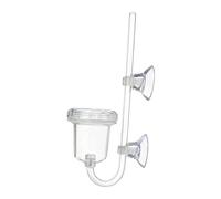 Sharplace Difusor de CO2 Transparente en Forma de U, Accesorio para el Crecimiento de Plantas en acuarios de Agua Dulce, L