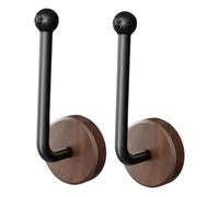 Sharplace Dos Ganchos de Pared para Guantes de Boxeo, Ideales para Gimnasios. Cuélgalos para Que Se Sequen. Fácil Instalación. Soporte Resistente para Guantes D, MarrÓn