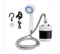 Sharplace Ducha Eléctrica Portátil para Exteriores, Ducha de Camping, Ducha de Viaje para Mascotas, Limpieza, Uso Doméstico, Riego de Plantas, Dormitorio.