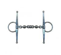 Sharplace Equestrian Bit para Caballo Freno de Brida Aros Laterales Acero Inoxidable con Diseño Sencillo Que Se Adapta a Arneses Adecuado para Monta de Rutina Básica Manejo Paseo , DI2309-135mm