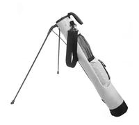 Sharplace Estuche de Equipo de Golf Bolsa de Golf Bolsa con Soporte Bolsa Portátil Juego Material Nylon y Fibra de Carbono Formato Portátil para Planes de Viaje, Gris