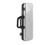 Sharplace Estuche para Caña de Pescar Resistente Bolsa Porta Equipos Funda Protectora Rígida Organizador en con Asa Adecuado para, Array, Plateado, 80cm
