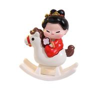 Sharplace Figura Clásica de Una Joven Tang, Figura de Dama China, Miniatura, Regalo para Festivales, Linda Escultura, Estatua para Escritorio de Ofi, C, Individual