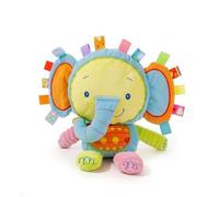 Sharplace Figura de Peluche Interactiva Juguete para Cachorros Acolchado Muñeco de Tela Mordedor Liviano con Pestañas Textiles y Relleno PP Adecuada para Juego Aprendizaje Refuerzo Positivo