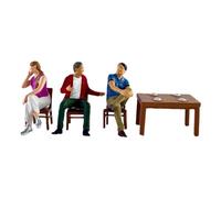 Sharplace Figura en Miniatura a Escala 1/64, Conjunto de de Personajes, Decoración, Colección de Figuras de Ocio, Escena de Té de, Figura de Re