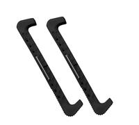 Sharplace Funda para Patines de Hielo Cubierta Protectora Ajustable Accesorio Antideslizante Resistente de PVC Adecuada para Almacenamiento y Transporte de Patines, Black
