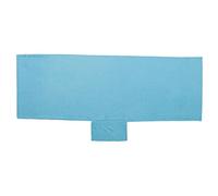 Sharplace Funda para Tumbona Playa con Bolsillo Ajustable Algodón Absorbente Banda Larga Portátil Adecuada para Piscina Playa Patio, Azul