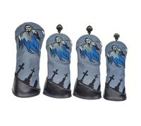 Sharplace Fundas para Cabezas Palos Golf, Fundas para, Protectoras para golfistas Adultos, Regalo para golfistas, 4 Piezas