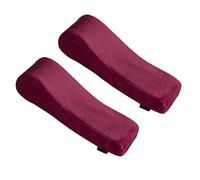Sharplace Fundas para Reposabrazos de Silla, para Y Antebrazos, Alivio de Presión (juego de 2), Rojo vino