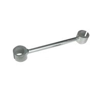 Sharplace Herramienta de Ajuste de Bisagras de Puerta, Llave de Reparación de Bisagras de Puerta, Herramienta Manual de Mantenimiento de Metales, Llave de, L