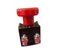 Sharplace Interruptor de Parada de Emergencia, Botón Pulsador de Desconexión de Emergencia con Cabeza de Hongo, 250 a, para Automóviles, Camiones Y Vehículos.