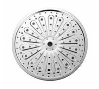 Sharplace izador de Acero Inoxidable con Base Elevada y Patas Desmontables Parrilla Redonda con Agujeros para Distribución Uniforme de Soporte Estable Adecuado, 29-8cm