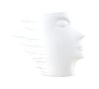 Sharplace Jarrón con Cara, Jarrón con Cabeza, Adorno Moderno, Maceta, Macetero con Cara para Decoración de Mesa, Estilo Rústico, Hogar, Escritorio, Sa, S
