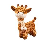 Sharplace Jirafa Almohada Juguete Muñeca Peluche Animal Decorativo Suave Dibujos Animados Niños Cumpleaños Regalo para Dormitorio Festival, 45 centímetros