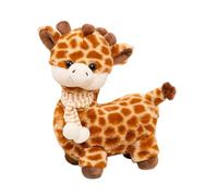 Sharplace Jirafa Almohada Juguete Muñeca Peluche Animal Decorativo Suave Dibujos Animados Niños Cumpleaños Regalo para Dormitorio Festival, 30 centímetros