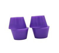 Sharplace Juego de 4 Bujes para Eje de Patineta, Bujes para Longboard, Rendimiento Estable, Suave, Portátil, Kit de Reparación de Amortiguadores, PÚrpura