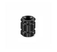 Sharplace Juego de 5 Piezas de Llave de Vaso para Bielas, Extractor de Tapa de Pedalier, Extractor de Tapa Dentada Hexagonal, Aleación de Aluminio de 6 Mm, 3 Piezas