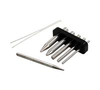 Sharplace Juego de Herramientas de Construcción de Modelos de Metal de 7 Piezas, Herramientas de Doblado para Piezas Fotograbadas, Rompecabezas 3D DIY, para ADU