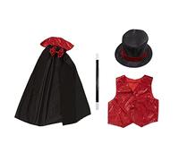 Sharplace Juego de rol, Disfraz Y Juego de Simulación, Capa, Sombrero, Accesorios de para Actuaciones, Set de Accesorios para Navidad para, 4 Piezas