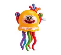 Sharplace Juguete de Cuerda Pulpo Bailarín Juguete Mecánico Figura Octópodo Muñeco Educativo Adorno de Escritorio en Material PP Seguro Portátil y Fácil de, Amarillo