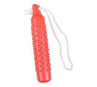 Sharplace Juguete de Natación para Perros, Herramienta de Entrenamiento, Muy Visible con Cuerda para Lanzar, Fácil de Usar, Juguete Acuático para Cachorros, Rojo