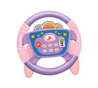 Sharplace Juguete de Simulación de Conducción de Coche, Juguete de Conducción de Simulación con Sonidos Y Música, Volante de Coche Copiloto, Juguete para, PÚrpura