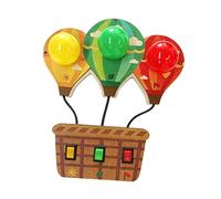 Sharplace Juguete Infantil con Tablero de Actividades, Interruptor de Luz, Ligero, Juguete de Viaje, Desarrollo, Accesorios de Bricolaje para Niñas Y Niños, Globo