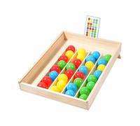 Sharplace Juguetes de Clasificación de Colores, Juguete de Aprendizaje, Regalo Interactivo, Juguetes Sensoriales de Combinación de Colores, Habilidades Motoras