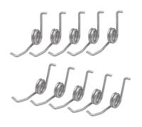 Sharplace Kit de Herramientas para Carrete de Pesca de Tambor con Resorte, Accesorio Multiuso, Resortes de Compresión, Carrete de Pesca, Pieza de Resorte Torsio, 10 Piezas 304