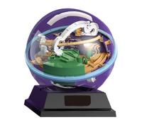 Sharplace Laberinto de Pelota Portátil con Rompecabezas, Juguete Divertido para Practicar Y Aprender, Juguete Educativo para Estudiar en Casa, Regalos para, 100 Niveles, s